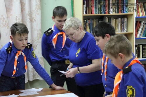 Занятия в отряде 